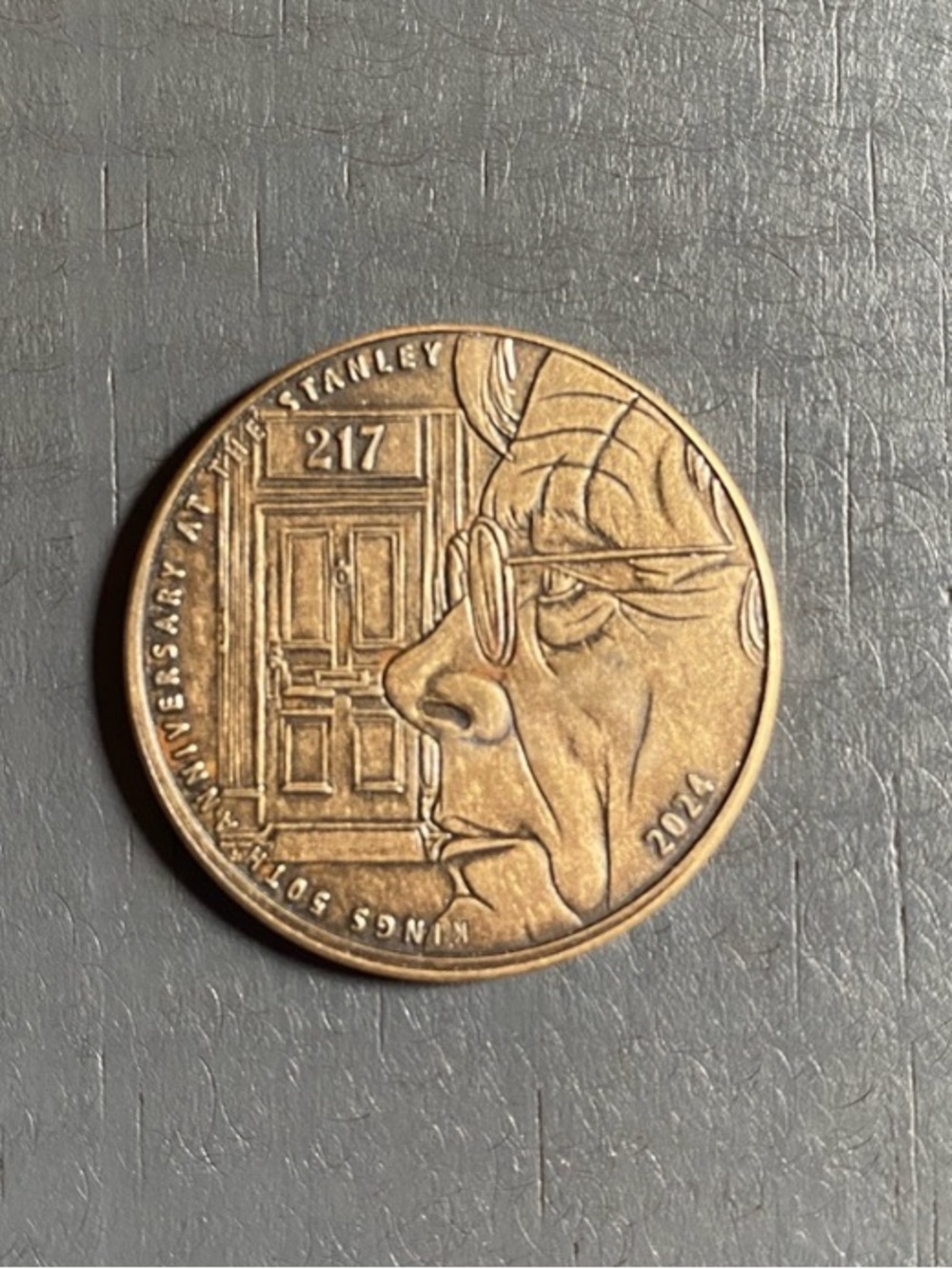 🪓Stanley Hotel🪓Room 217 Steven King Commemorative 50th Anniversary Coin